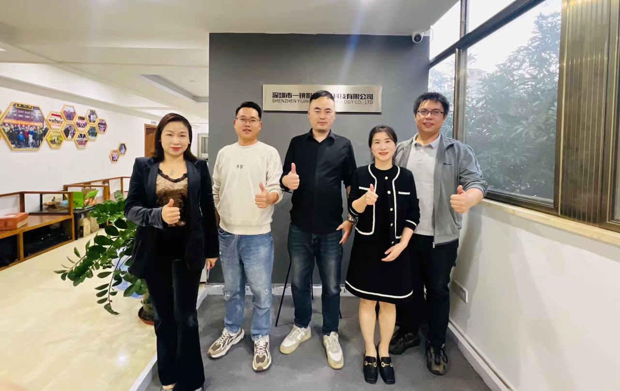 深圳第一職業技術學校拜訪一鏡影視